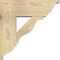 Ekena Millwork Funston Traditional Rough Sawn Bracket w/ Offset Brace, Douglas Fir, 8"W x 22"D x 22"H BKT0806X22X22FST01RDF - alternate 4
